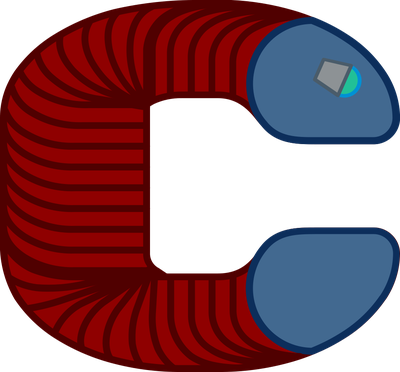 Cyborg Earthworm Logo